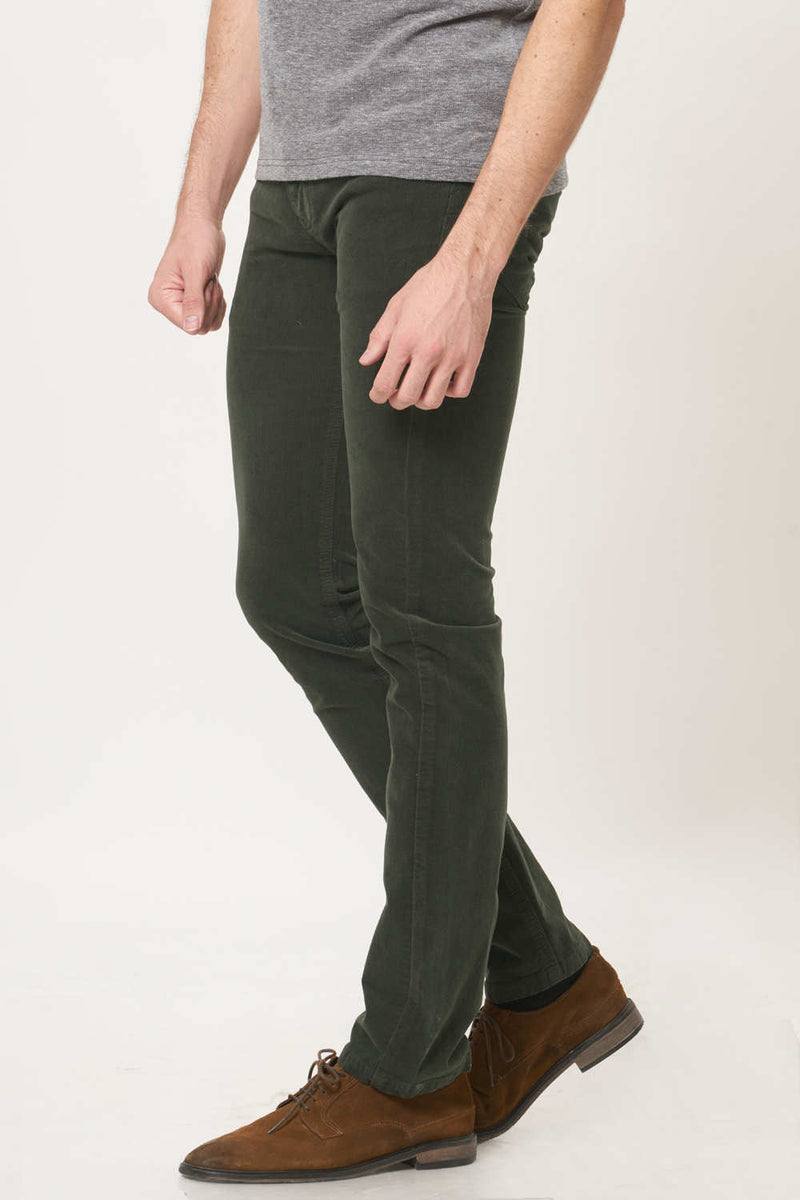 BASICS SKINNY FIT CORDUROY STRETCH TROUSER