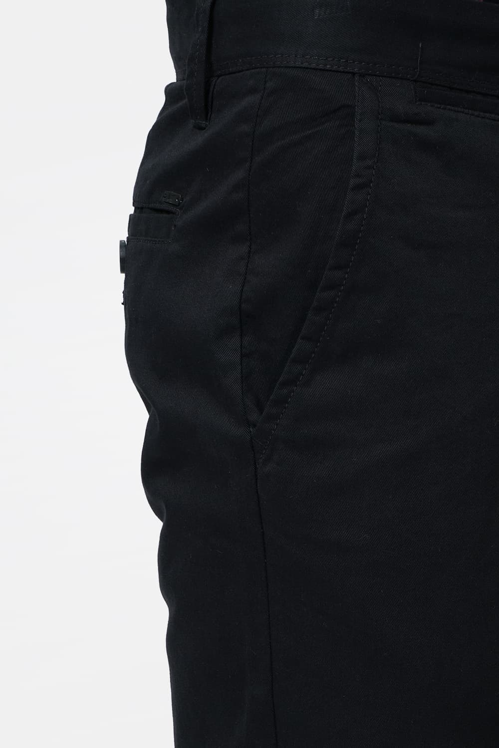 BASICS TAPERED FIT STRETCH TROUSER