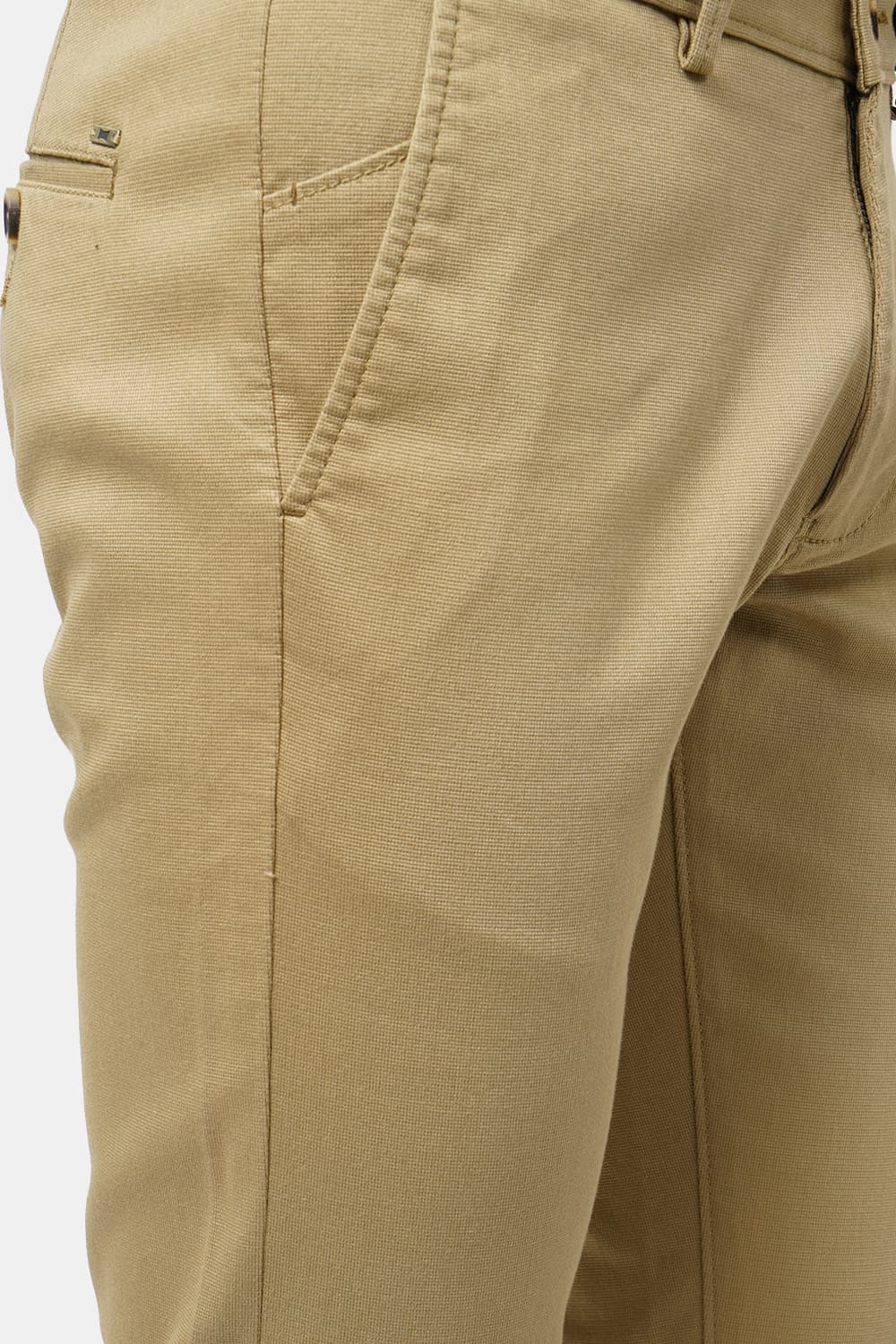 BASICS TAPERED FIT STRETCH TROUSER