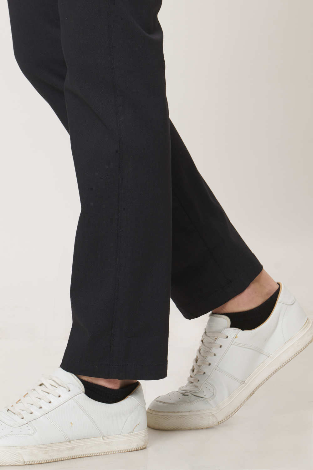 BASICS TAPERED FIT STRETCH TROUSER