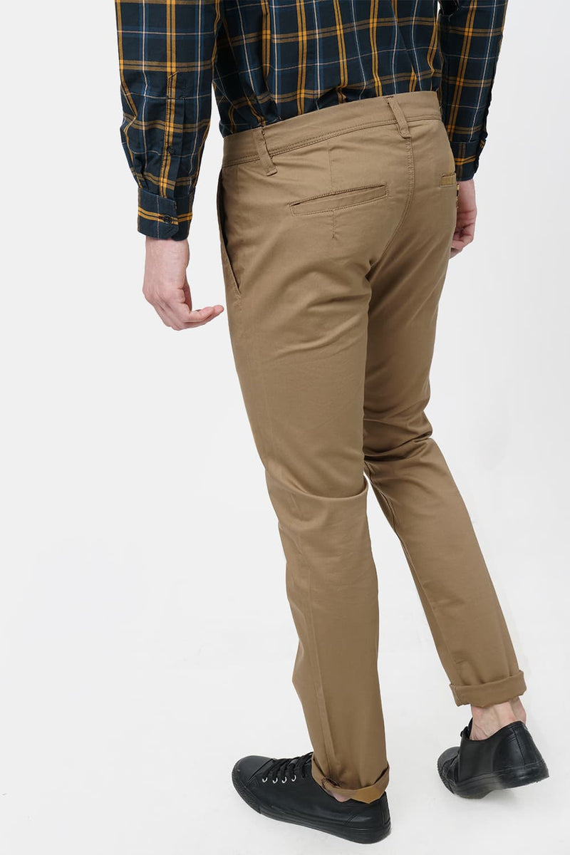 BASICS SKINNY FIT STRETCH TROUSER