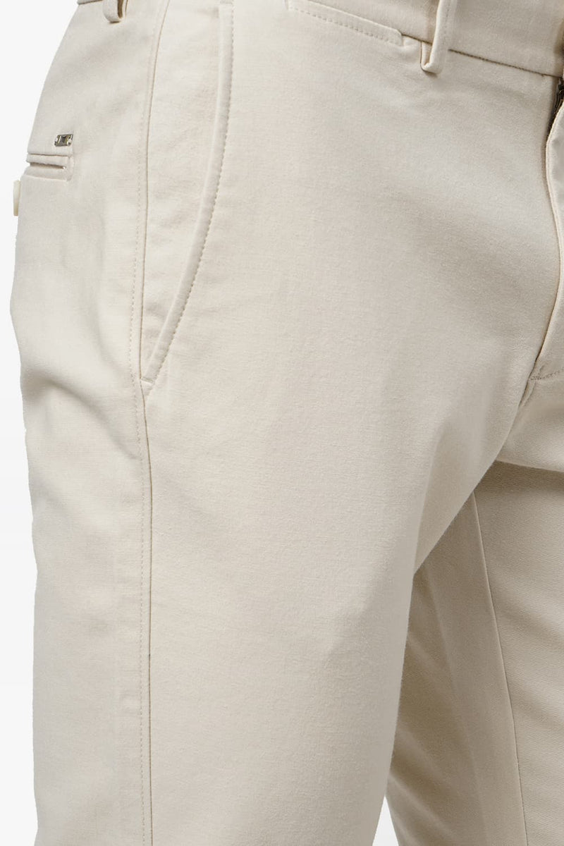 BASICS TAPERED FIT STRETCH TROUSER