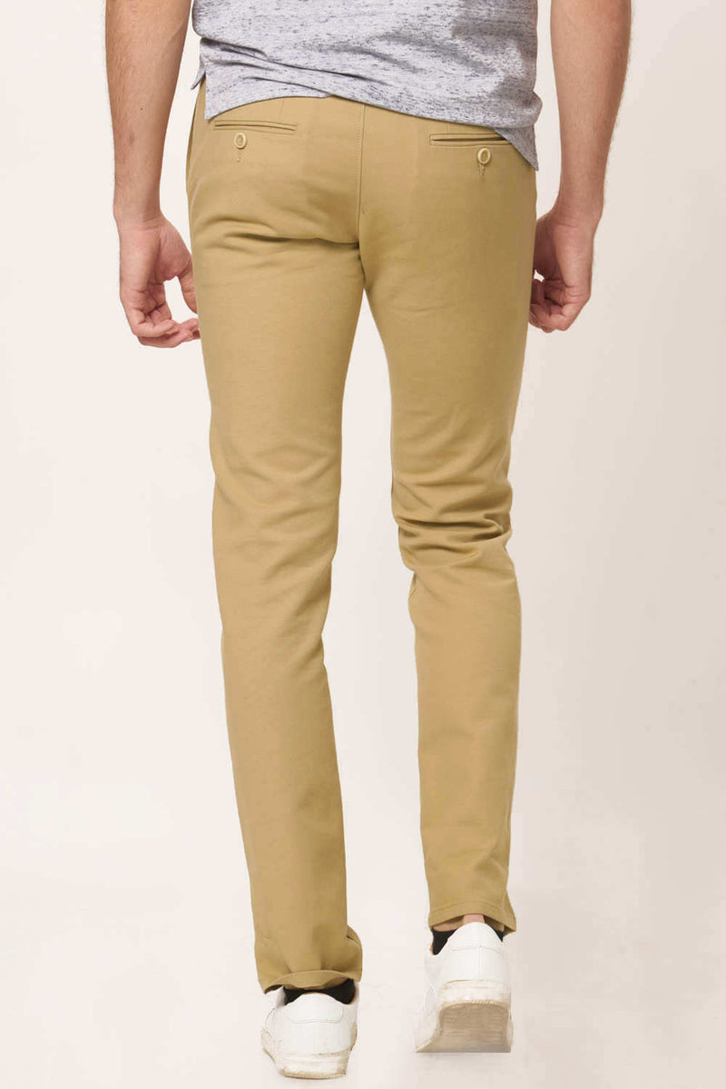 BASICS SLIM FIT STRETCH TROUSER