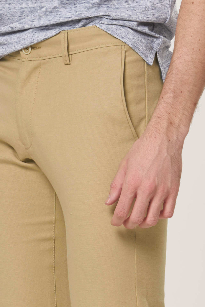 BASICS SLIM FIT STRETCH TROUSER