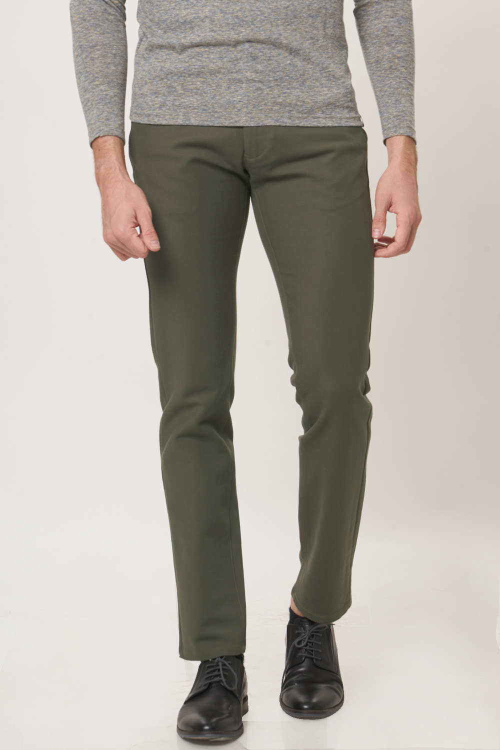 BASICS SLIM FIT STRETCH TROUSER