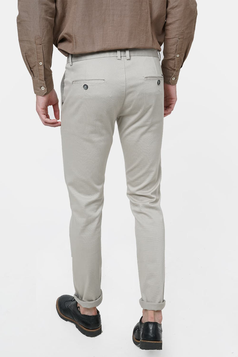 BASICS SLIM FIT STRETCH TROUSER