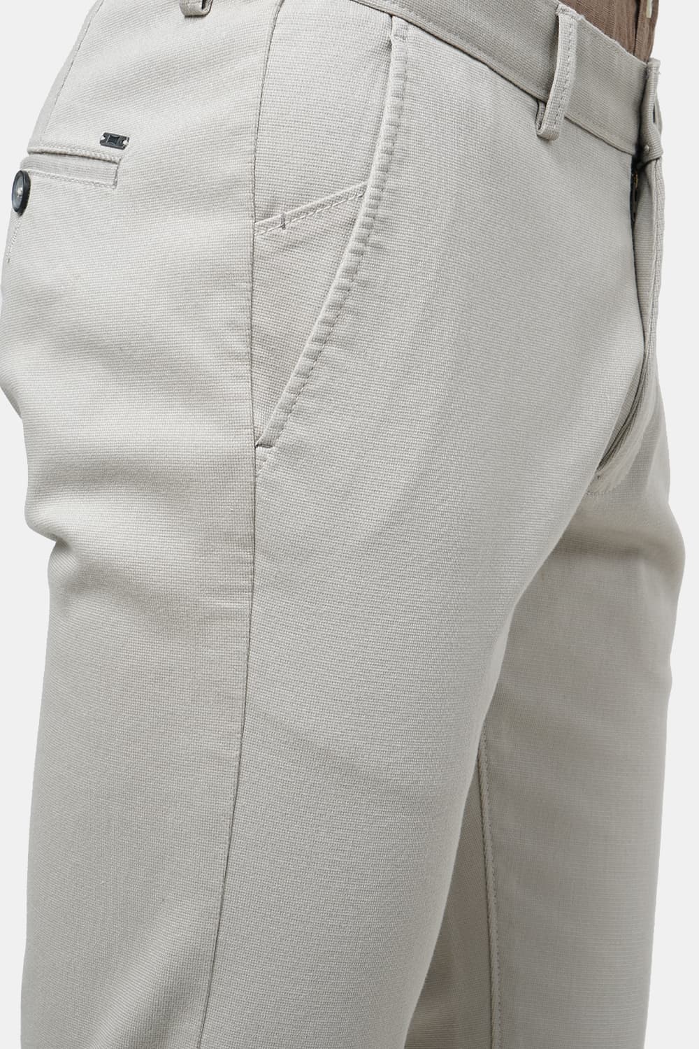 BASICS SLIM FIT STRETCH TROUSER