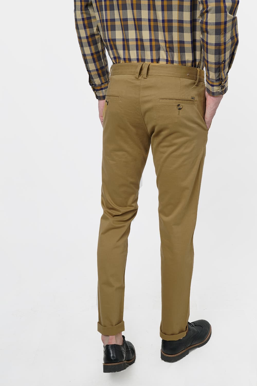 BASICS SLIM FIT STRETCH TROUSER