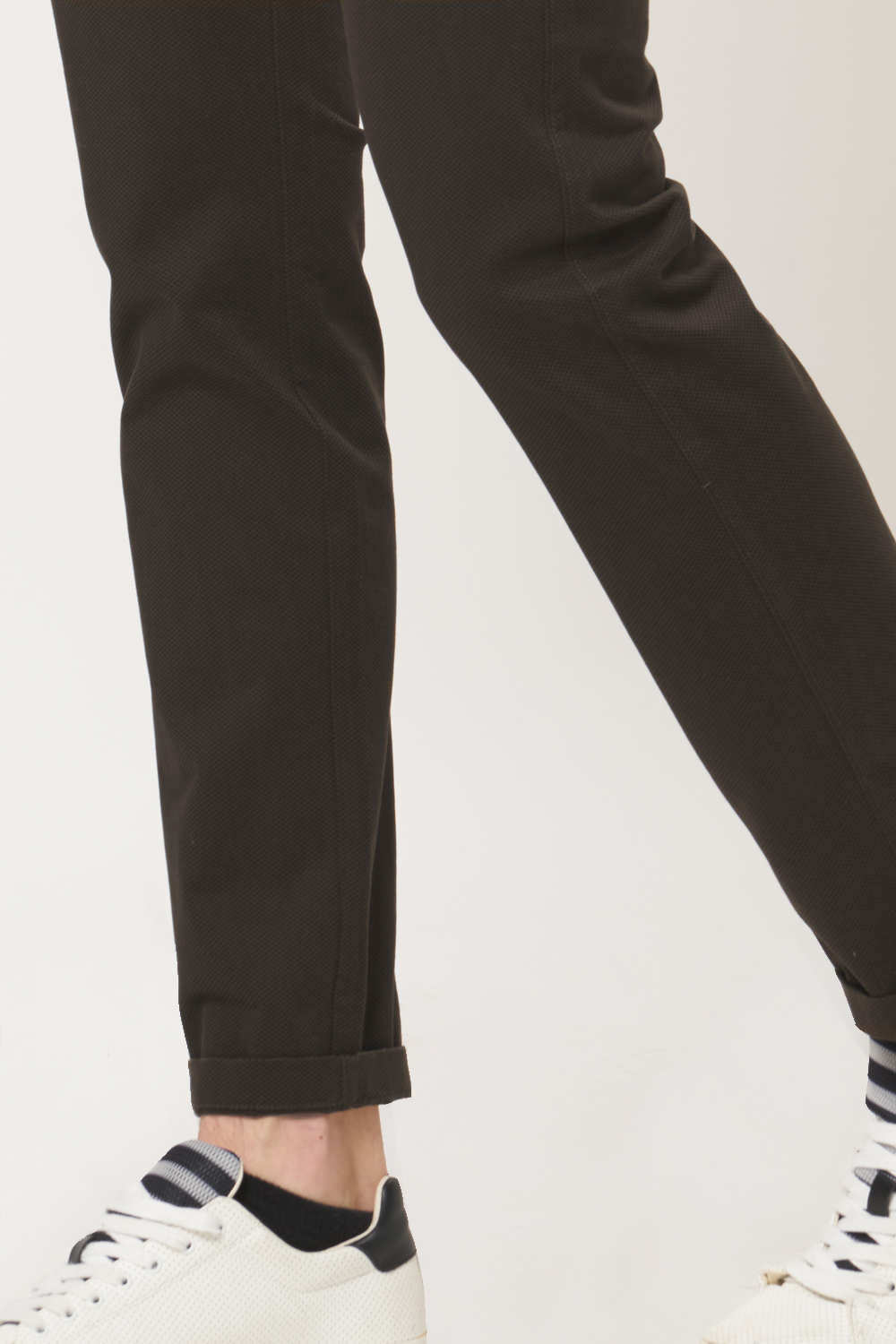 BASICS SLIM FIT STRETCH TROUSER