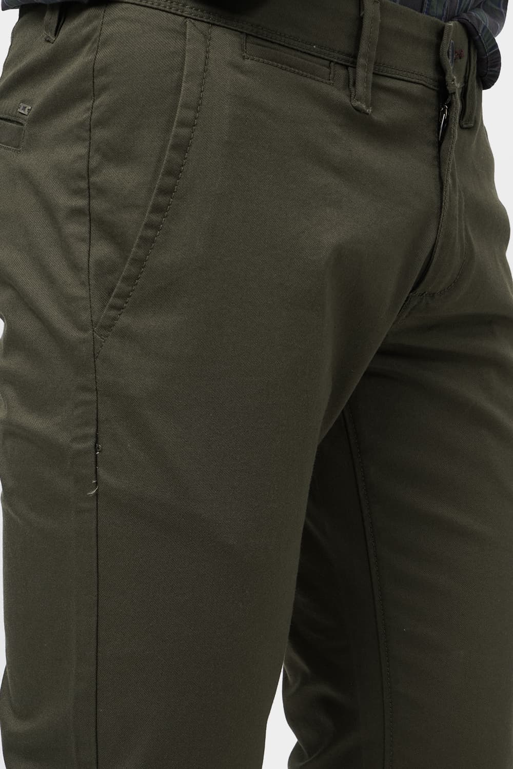 BASICS SLIM FIT STRETCH TROUSER