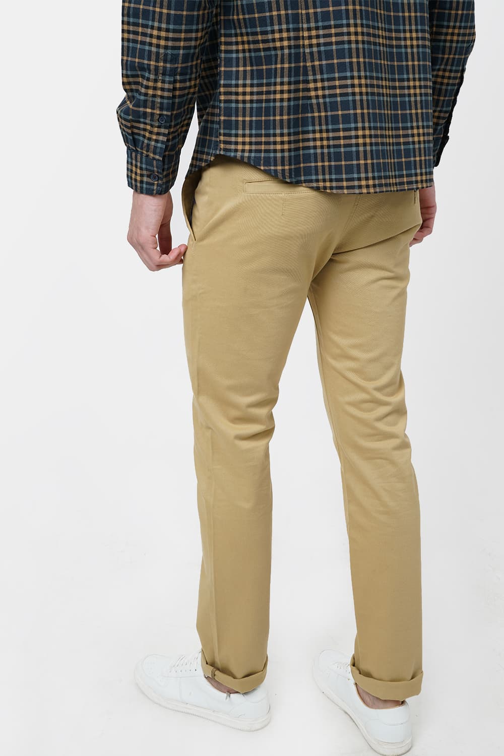 BASICS SLIM FIT STRETCH TROUSER