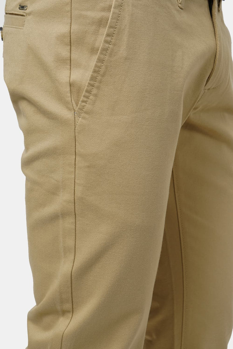 BASICS SLIM FIT STRETCH TROUSER