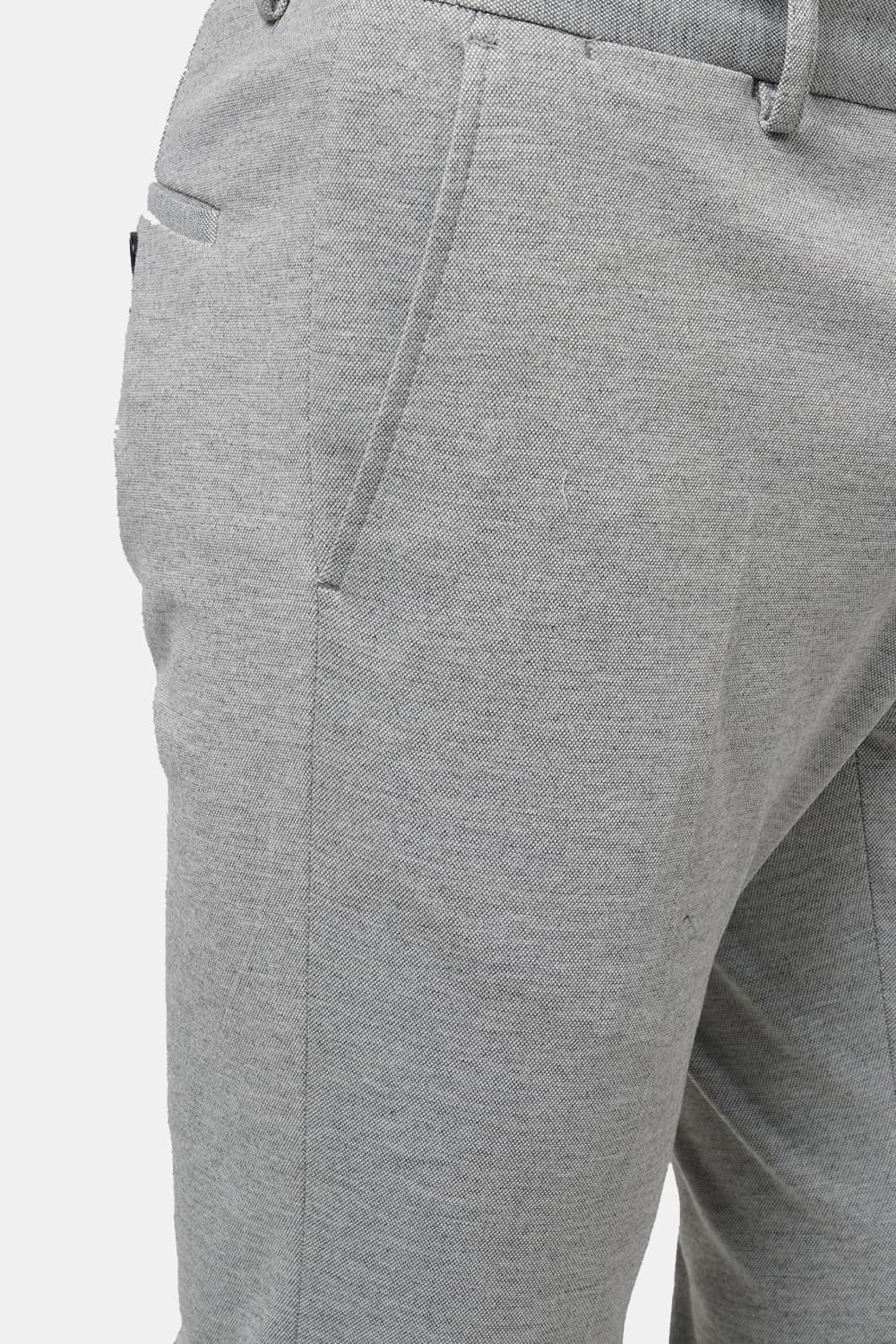 BASICS TAPERED FIT KNITTED TROUSER