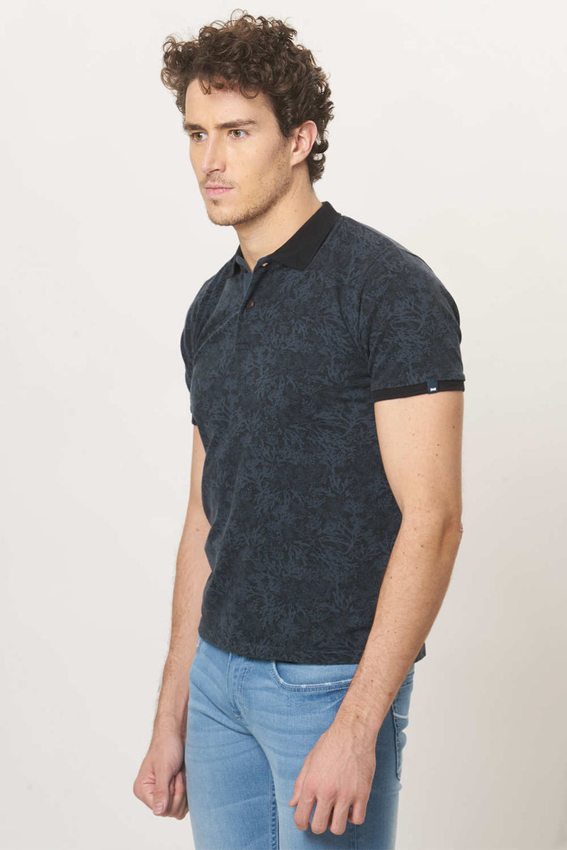 BASICS MUSCLE FIT POLO T.SHIRT