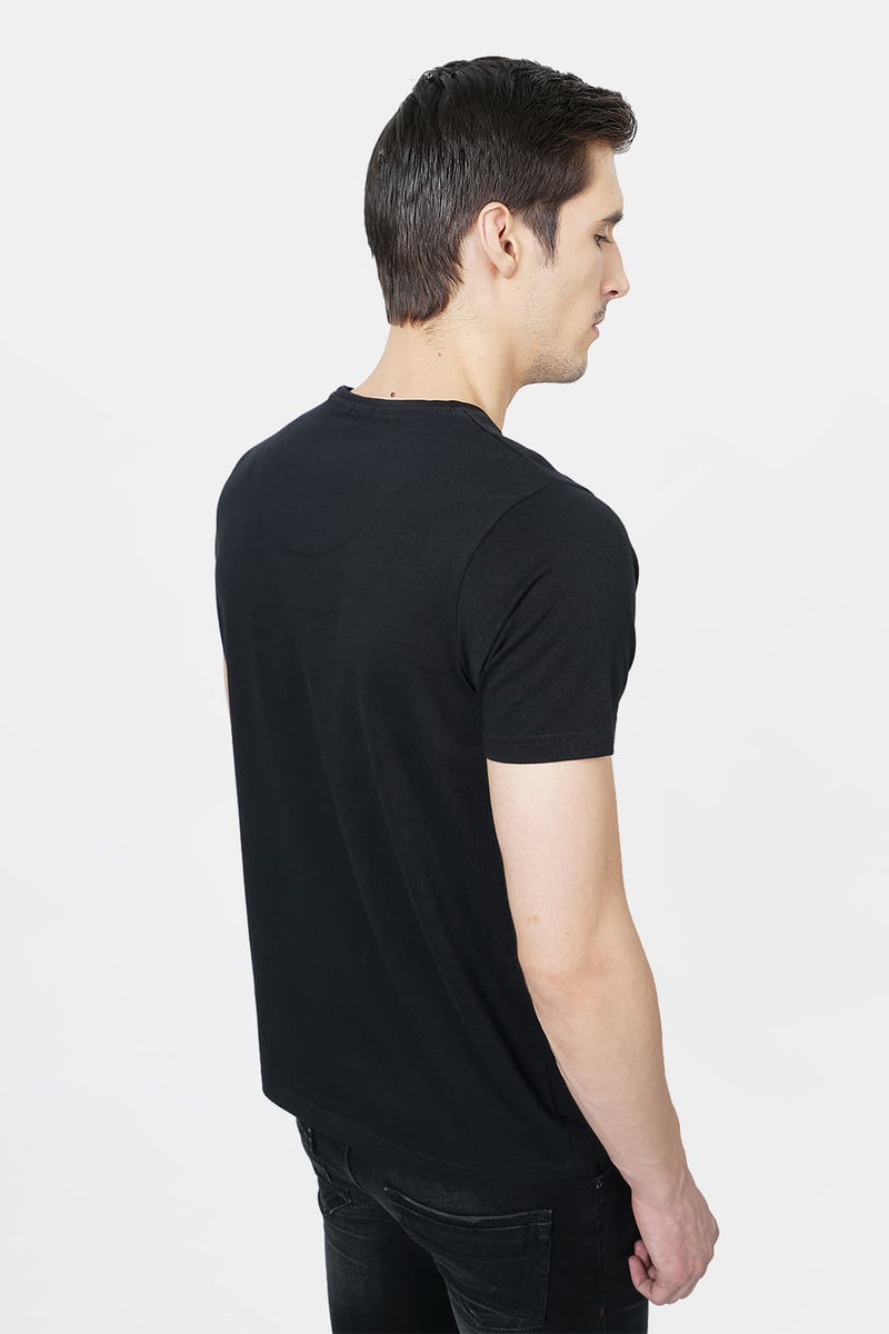 BASICS MUSCLE FIT CREW NECK T.SHIRT