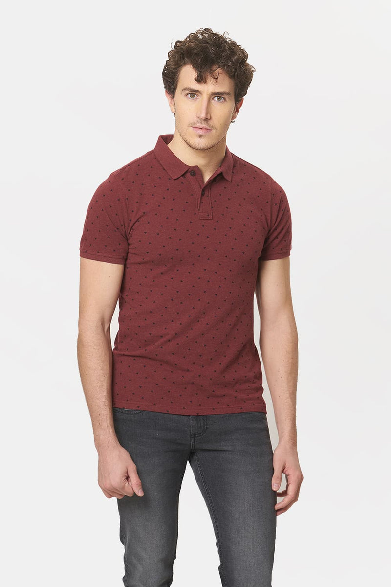 BASICS MUSCLE FIT POLO T.SHIRT