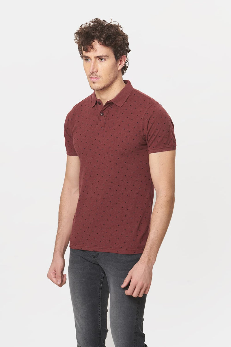 BASICS MUSCLE FIT POLO T.SHIRT