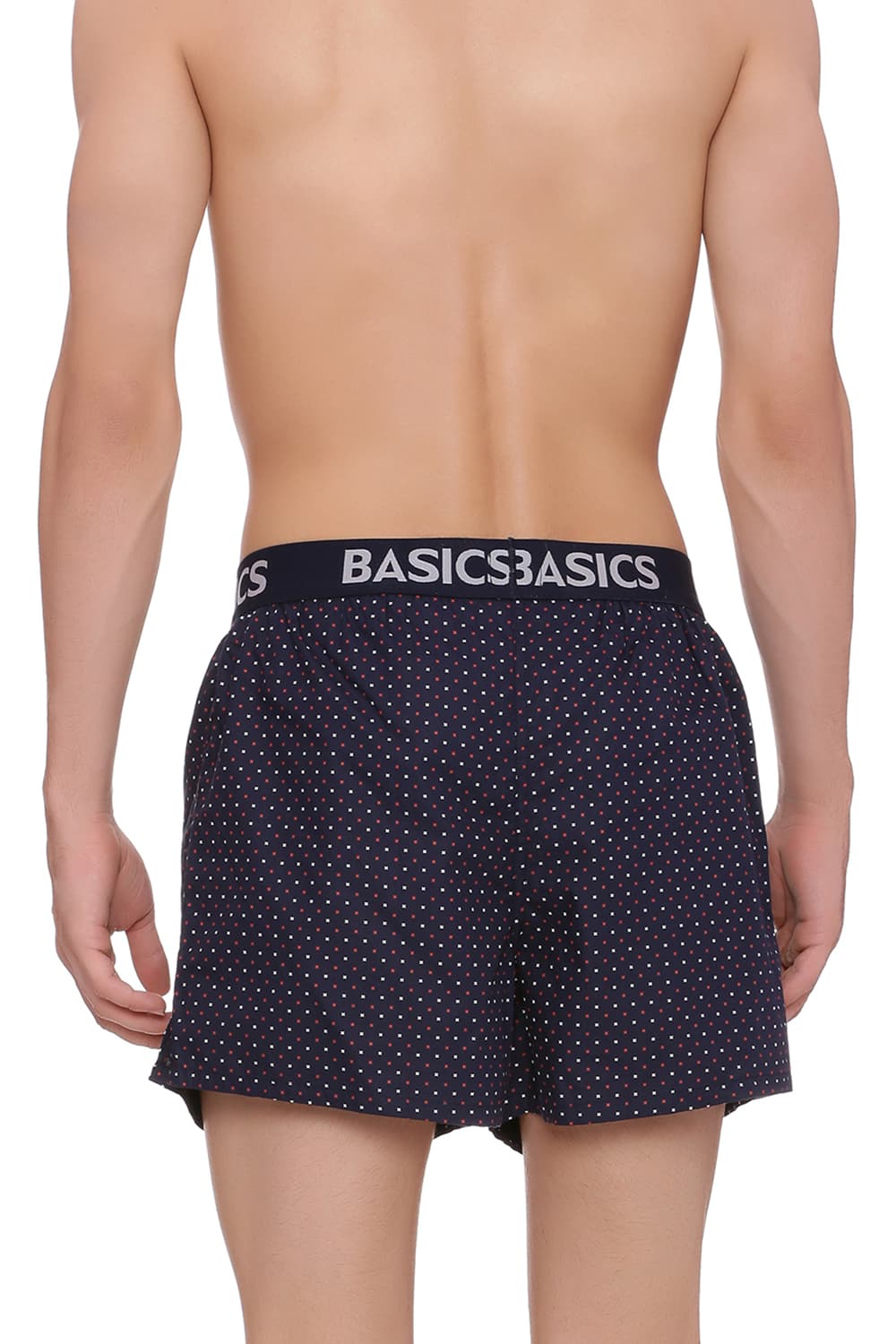 BASICS SLIM FIT PRINTED BOXER SHORTS