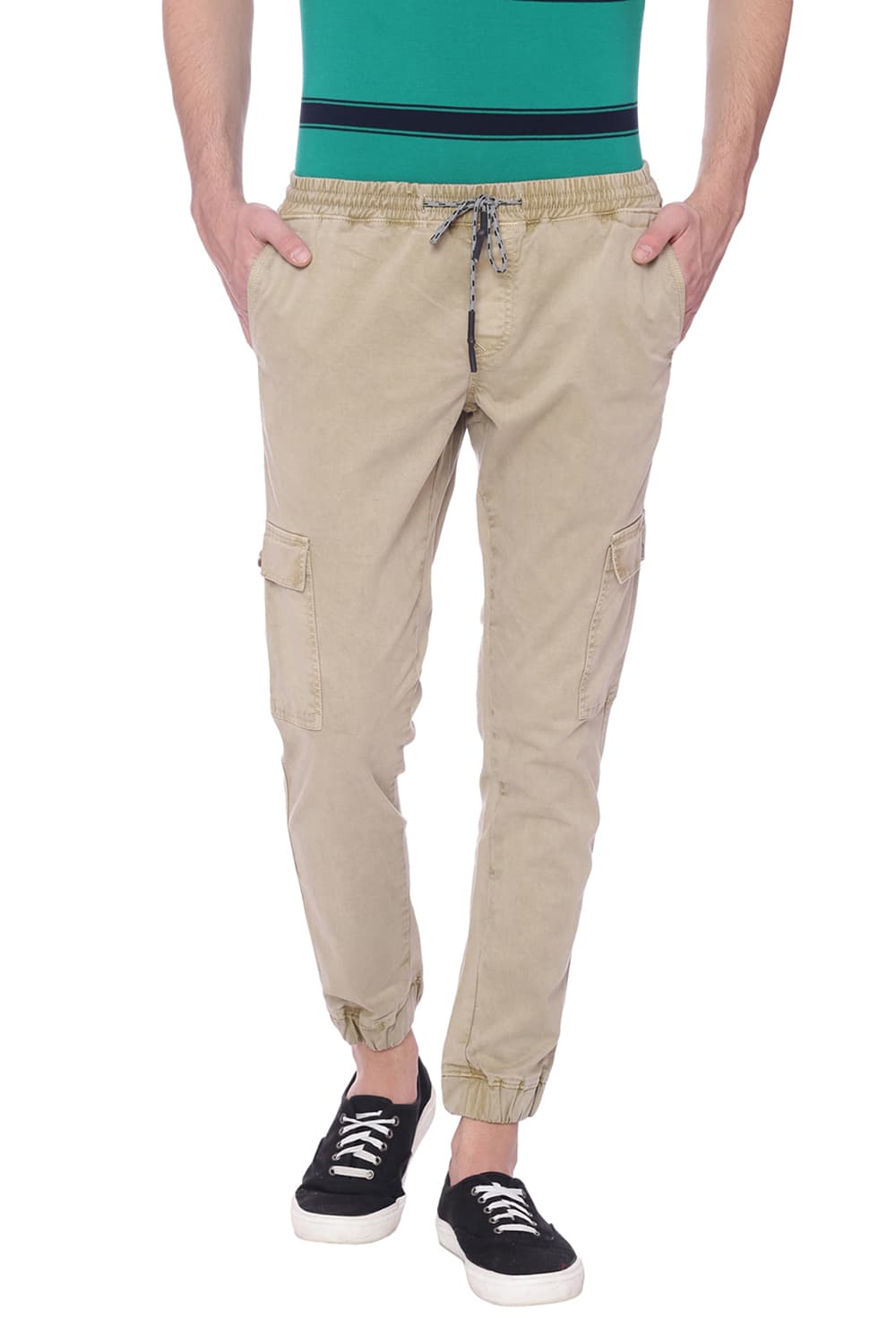 BASICS JOGGER FIT CARGO STRETCH JOGGER