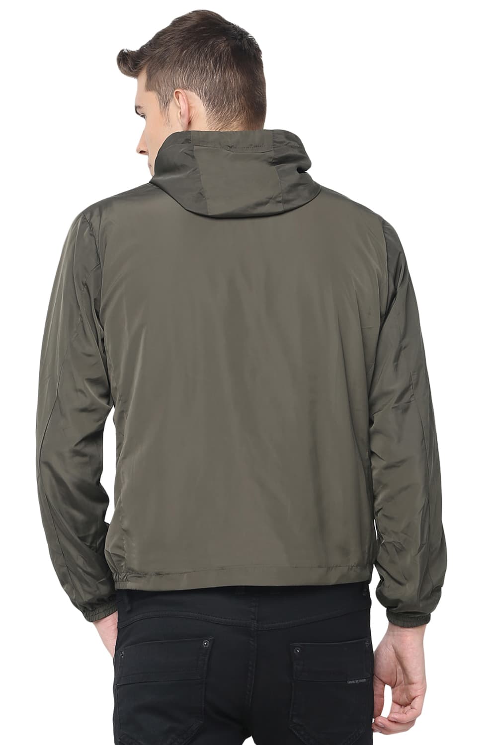 BASICS COMFORT FIT REVERSIBLE NO FILL JACKET