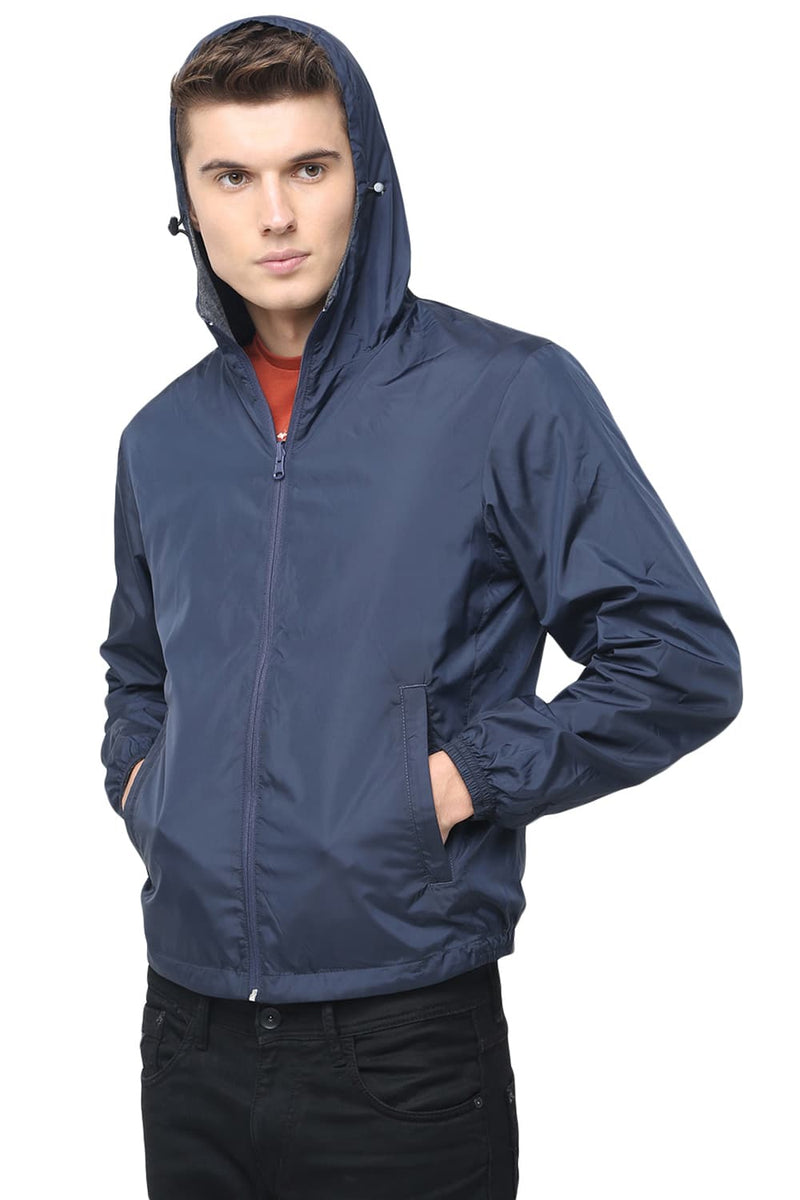 BASICS COMFORT FIT REVERSIBLE NO FILL JACKET