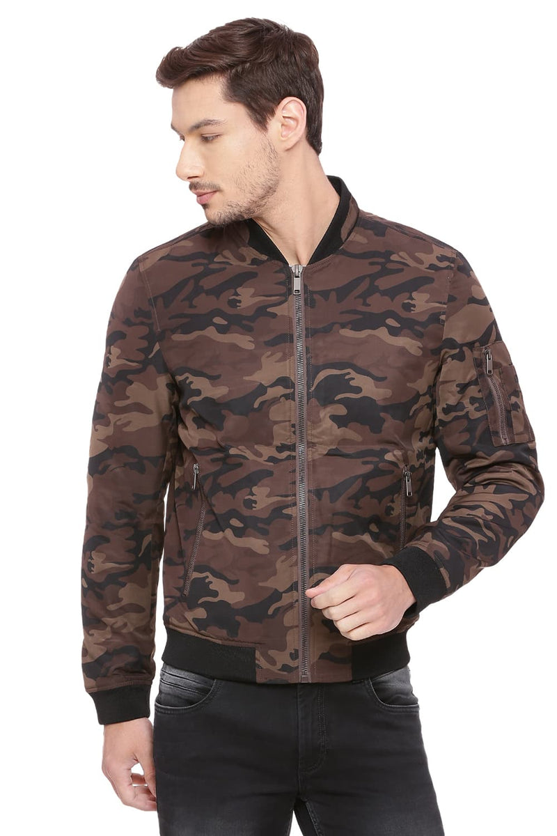 BASICS COMFORT FIT QUILTED POLY FILL JACKET