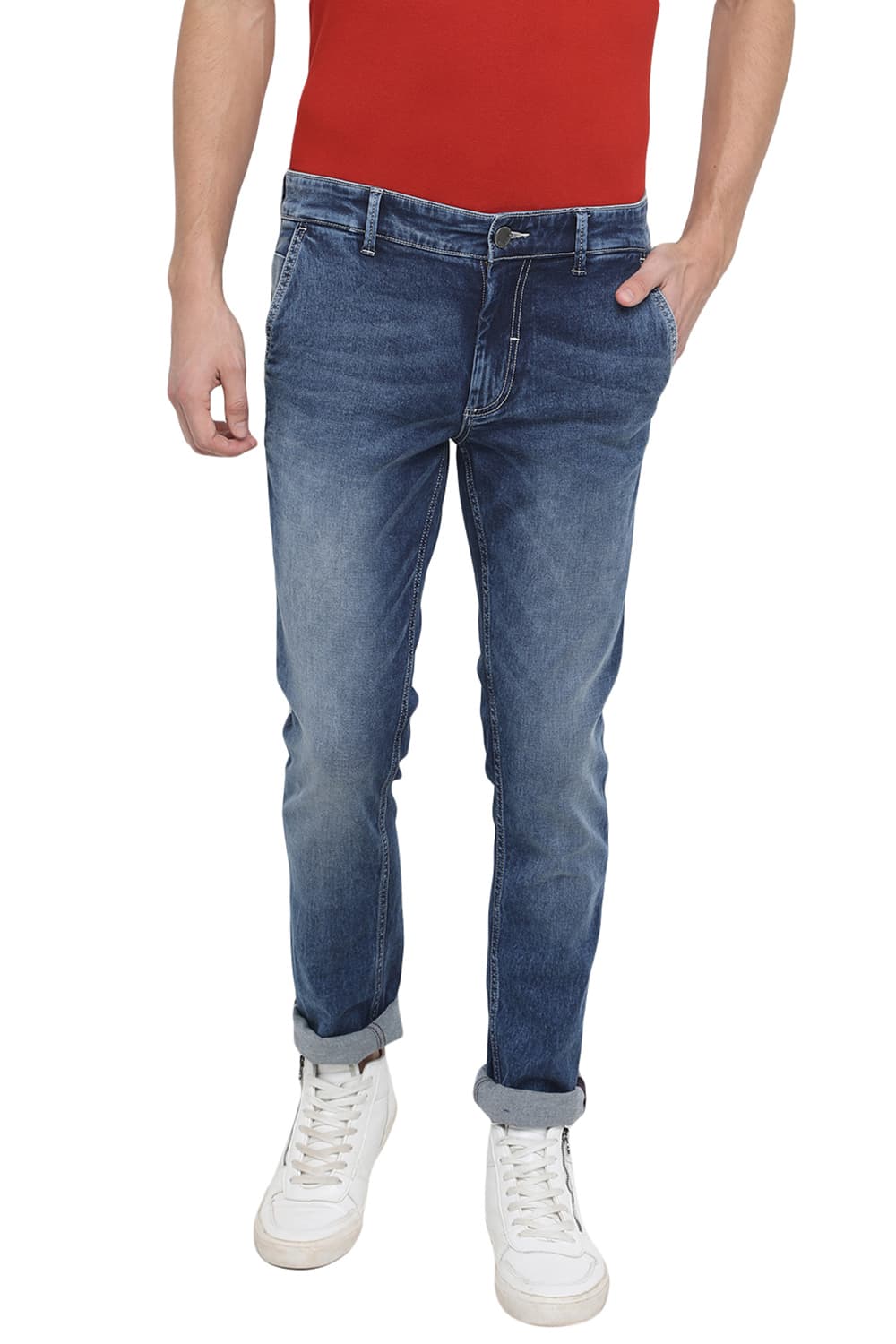 BASICS BLADE FIT STRETCH JEAN