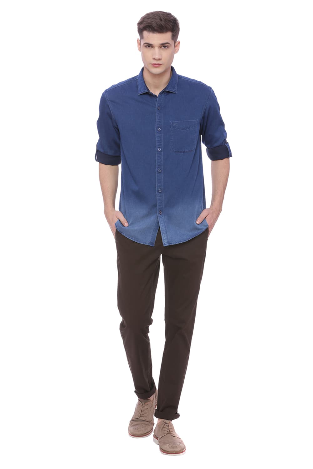 BASICS SLIM FIT SHIRT