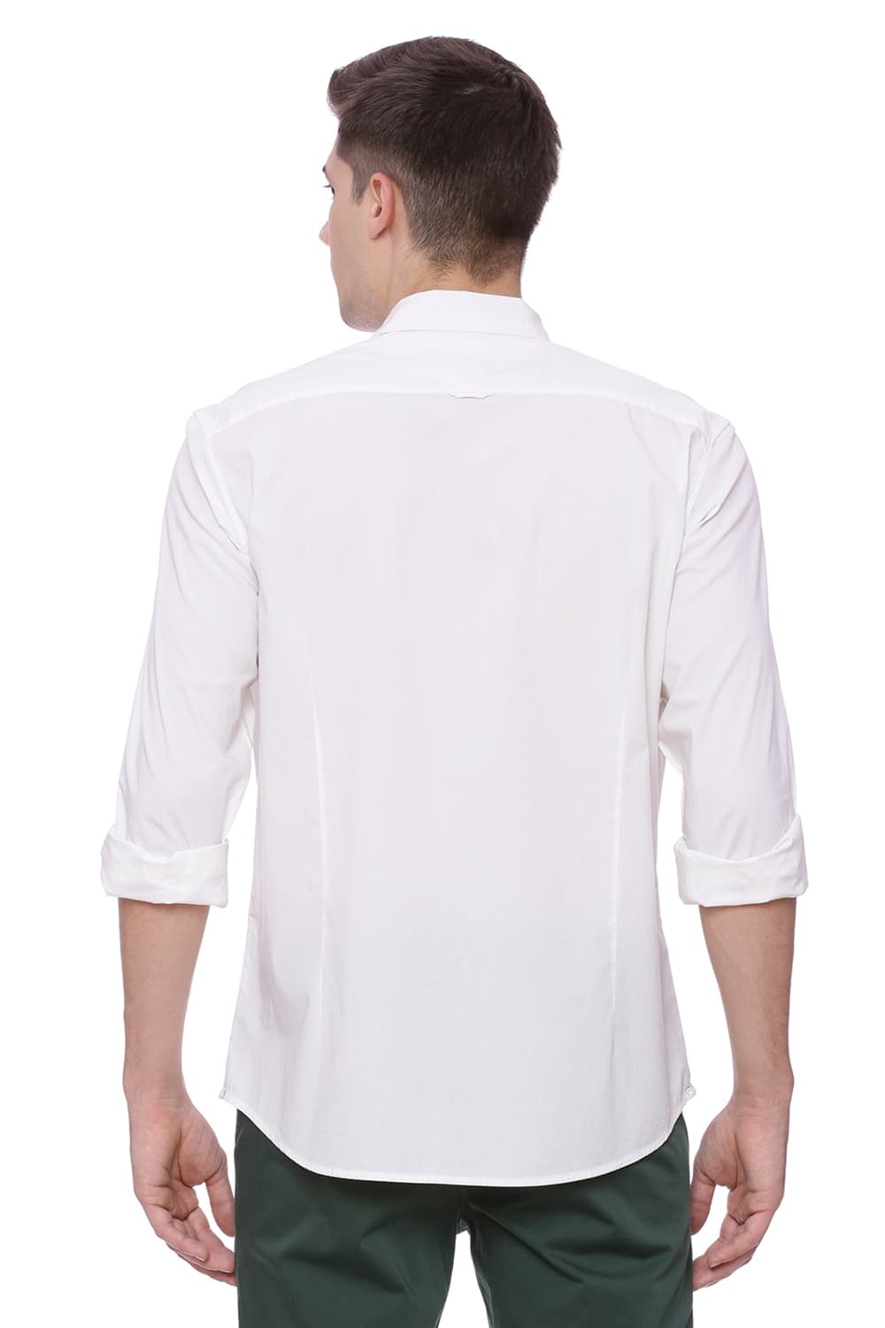 BASICS SLIM FIT STRETCH SHIRT