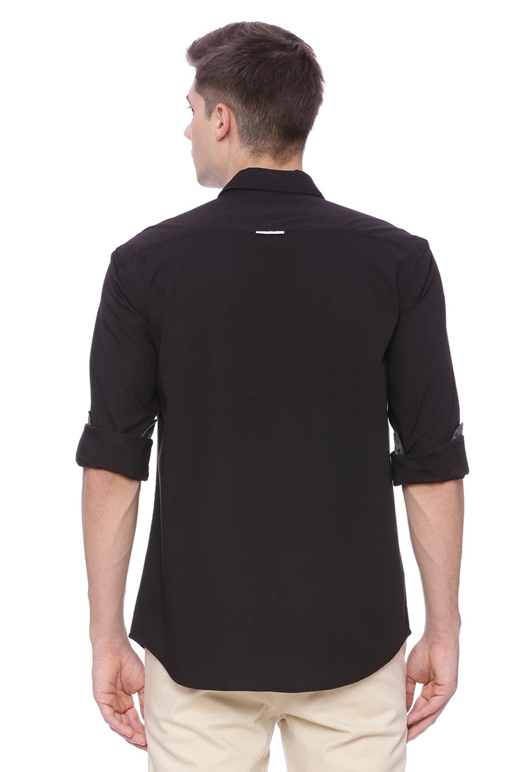 BASICS SLIM FIT STRETCH SHIRT