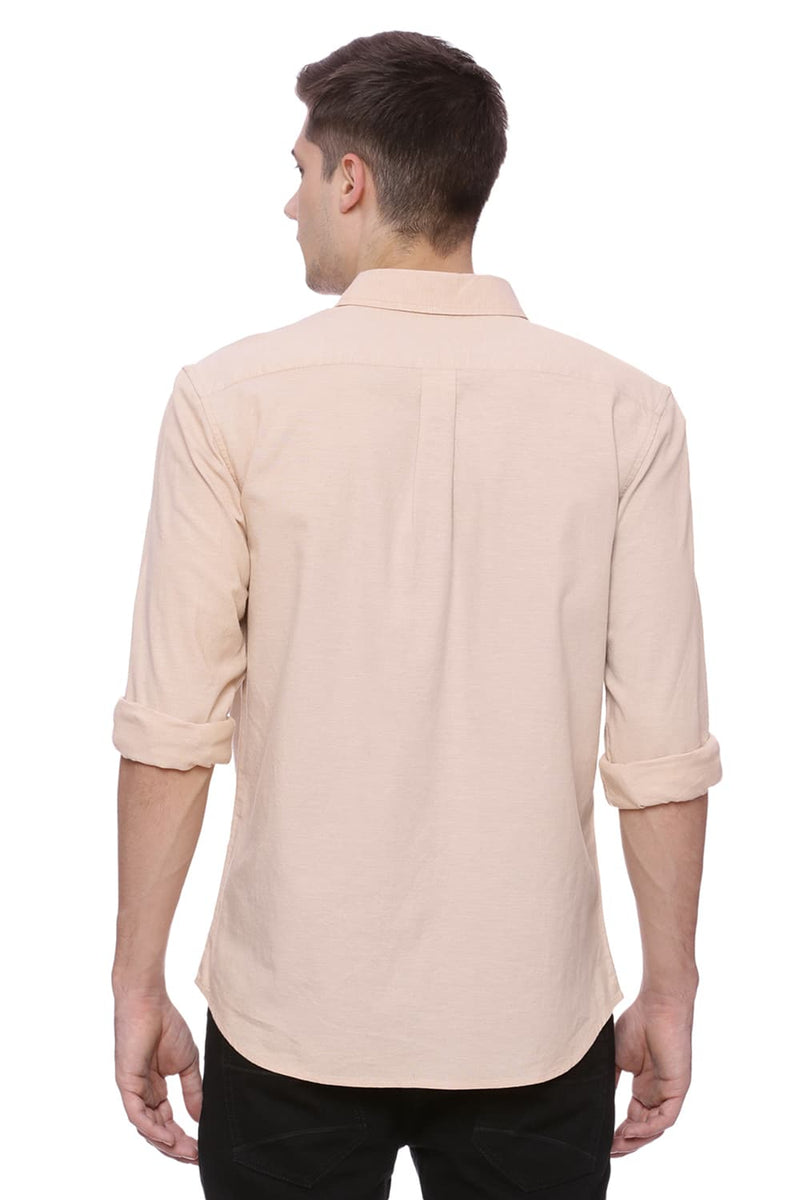 BASICS SLIM FIT STRETCH SHIRT