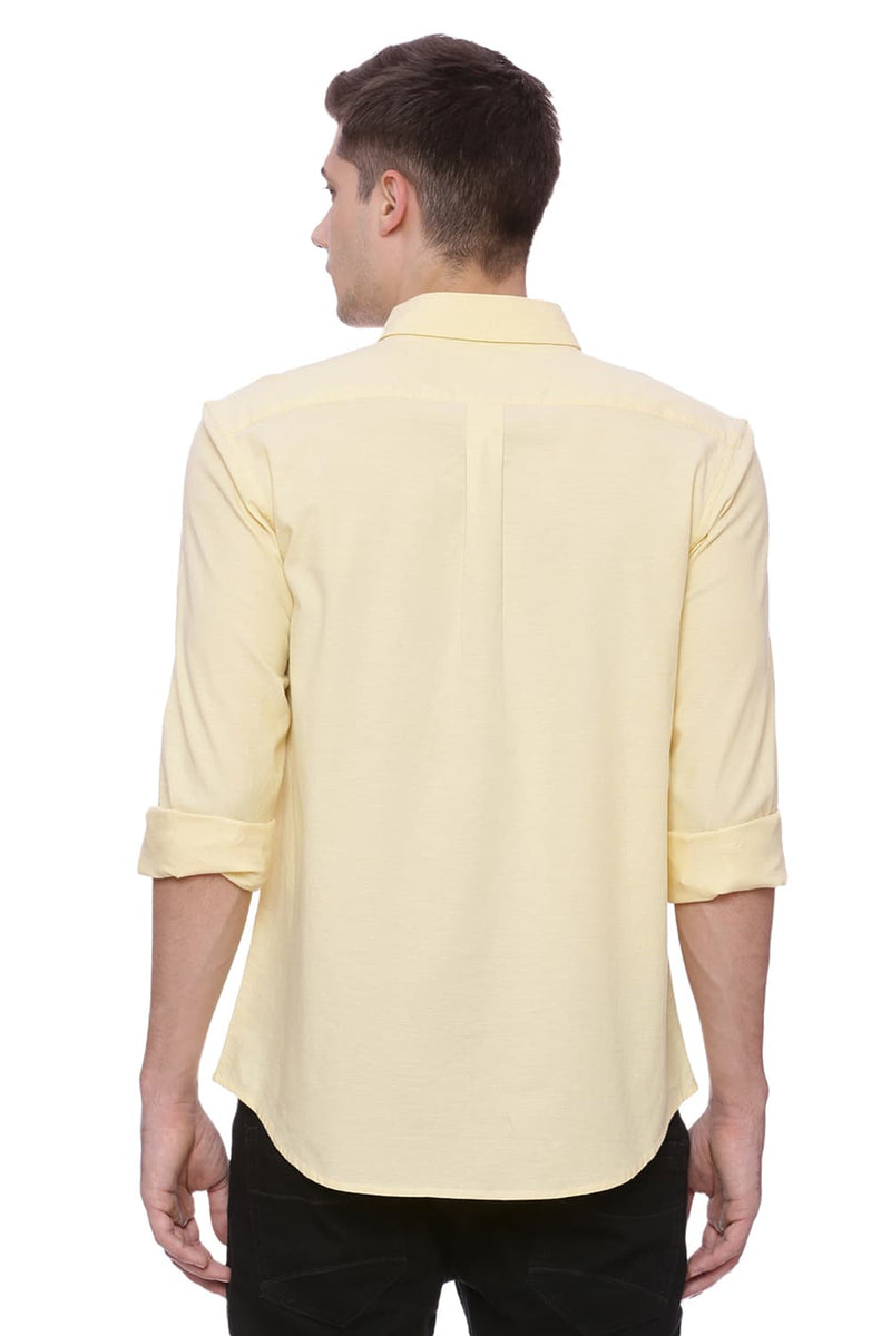 BASICS SLIM FIT STRETCH SHIRT