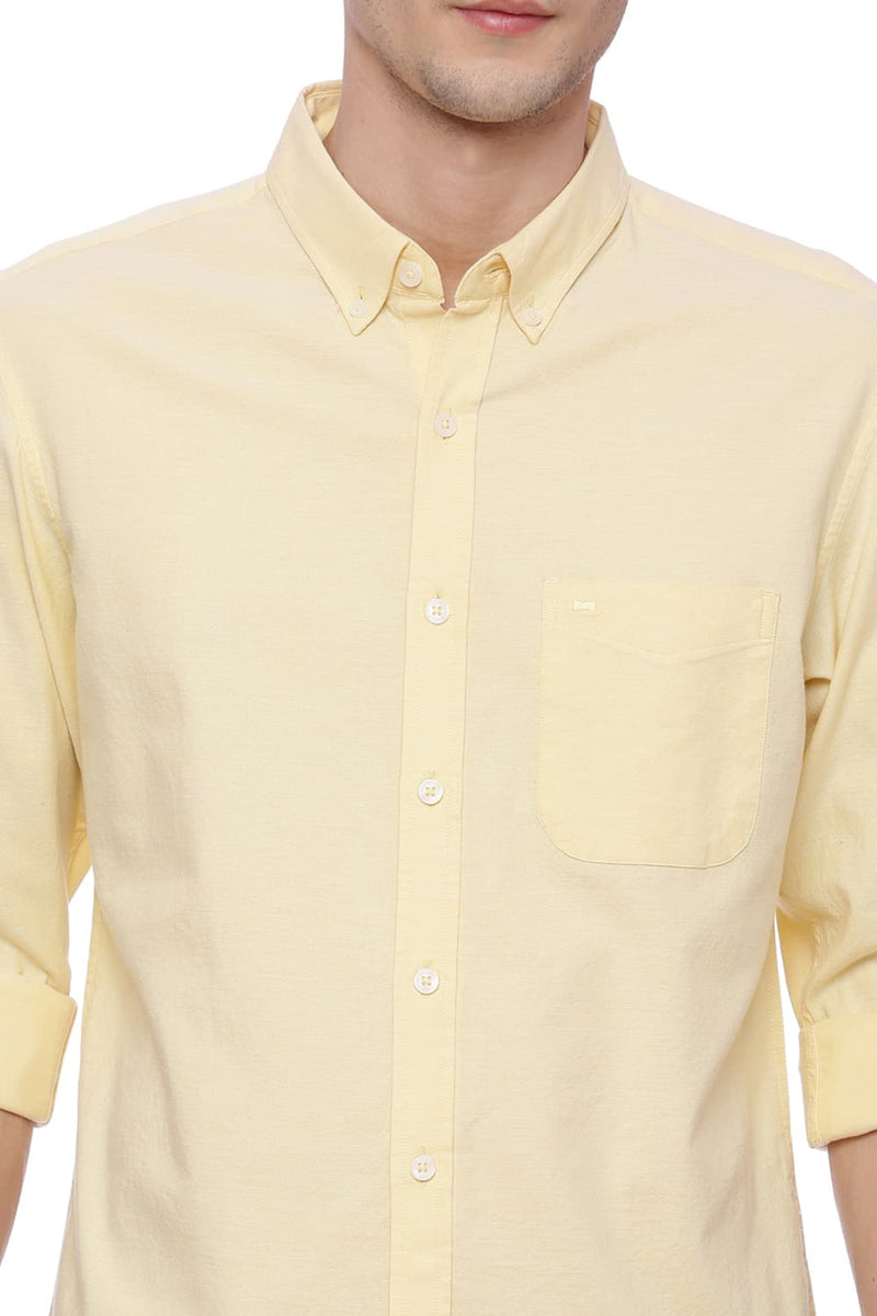 BASICS SLIM FIT STRETCH SHIRT