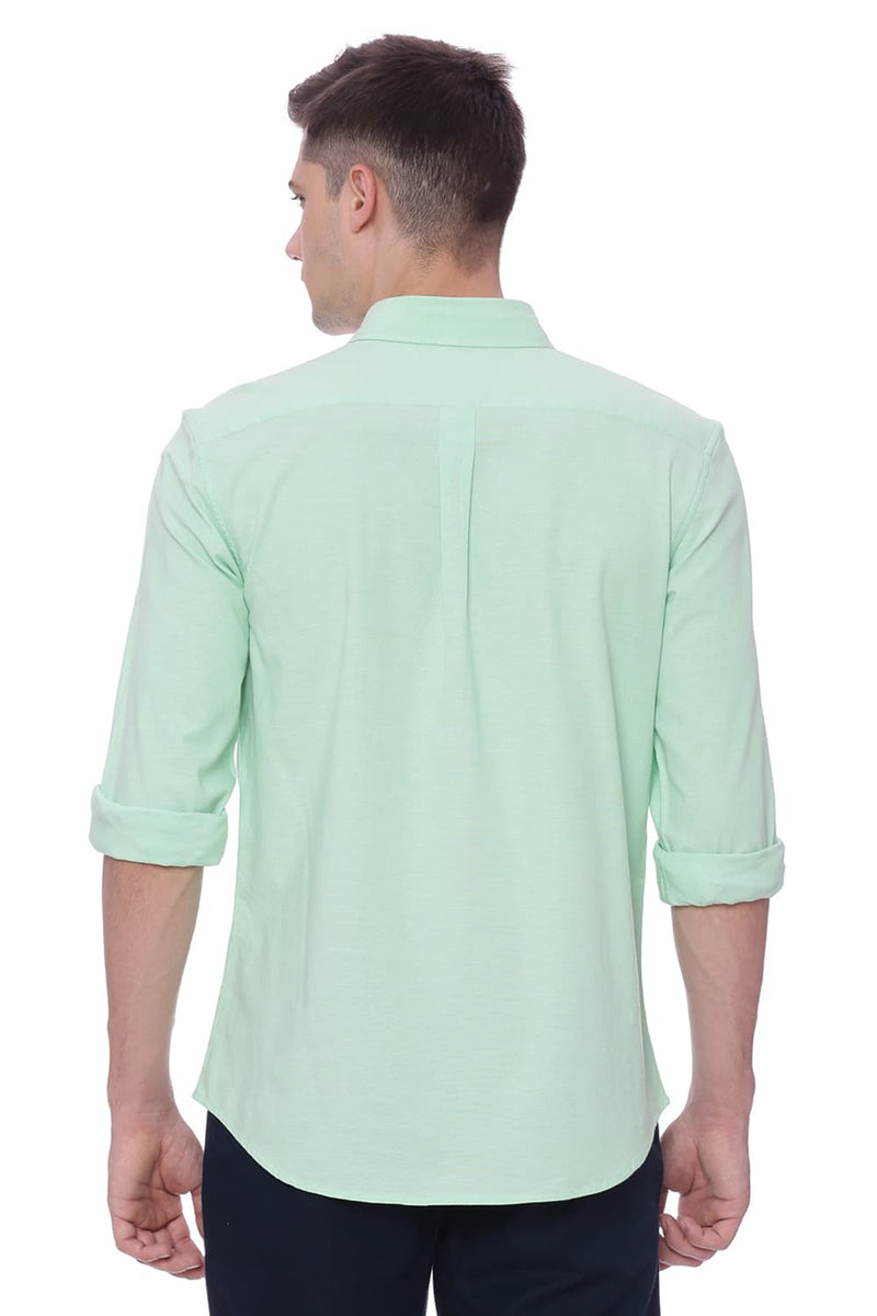 BASICS SLIM FIT STRETCH SHIRT