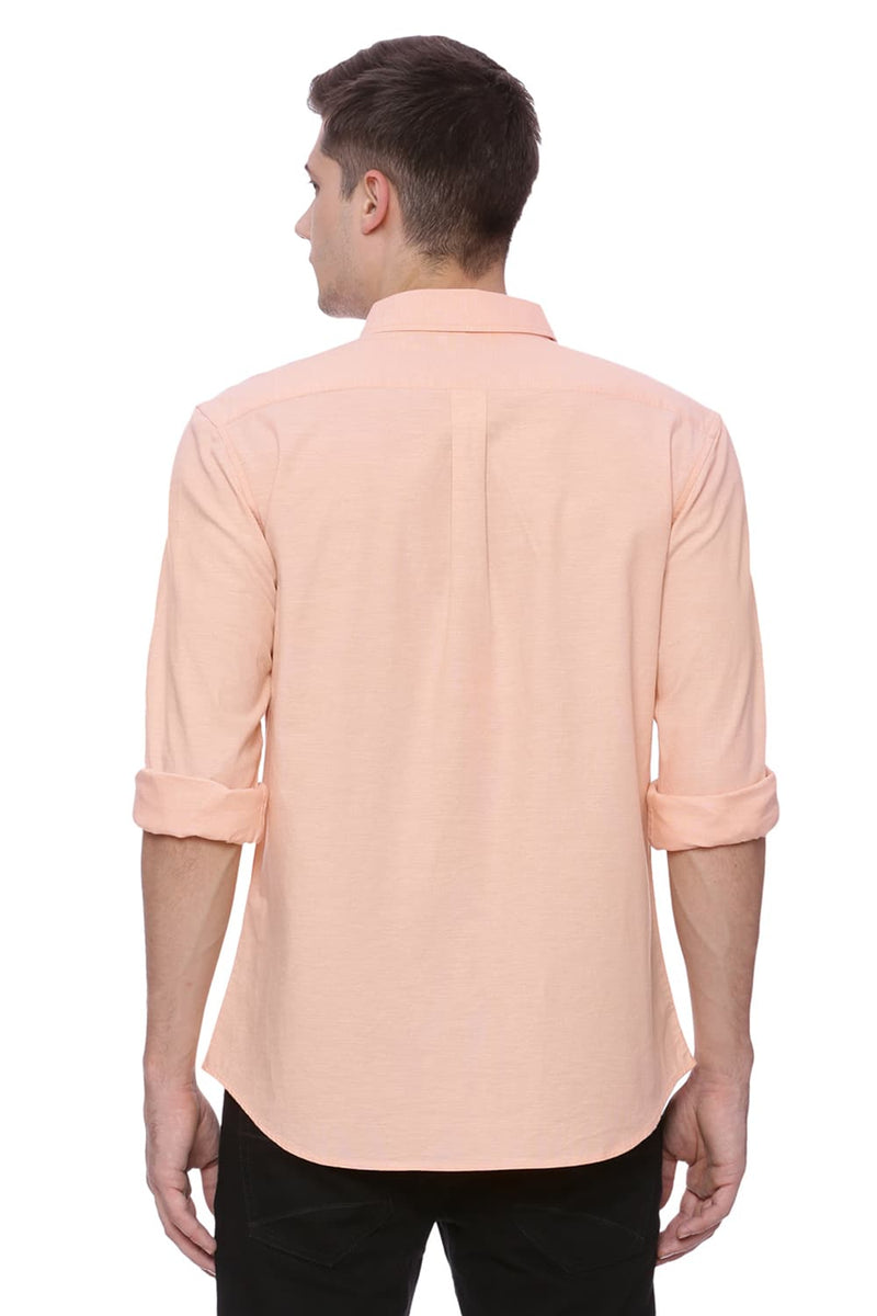 BASICS SLIM FIT STRETCH SHIRT