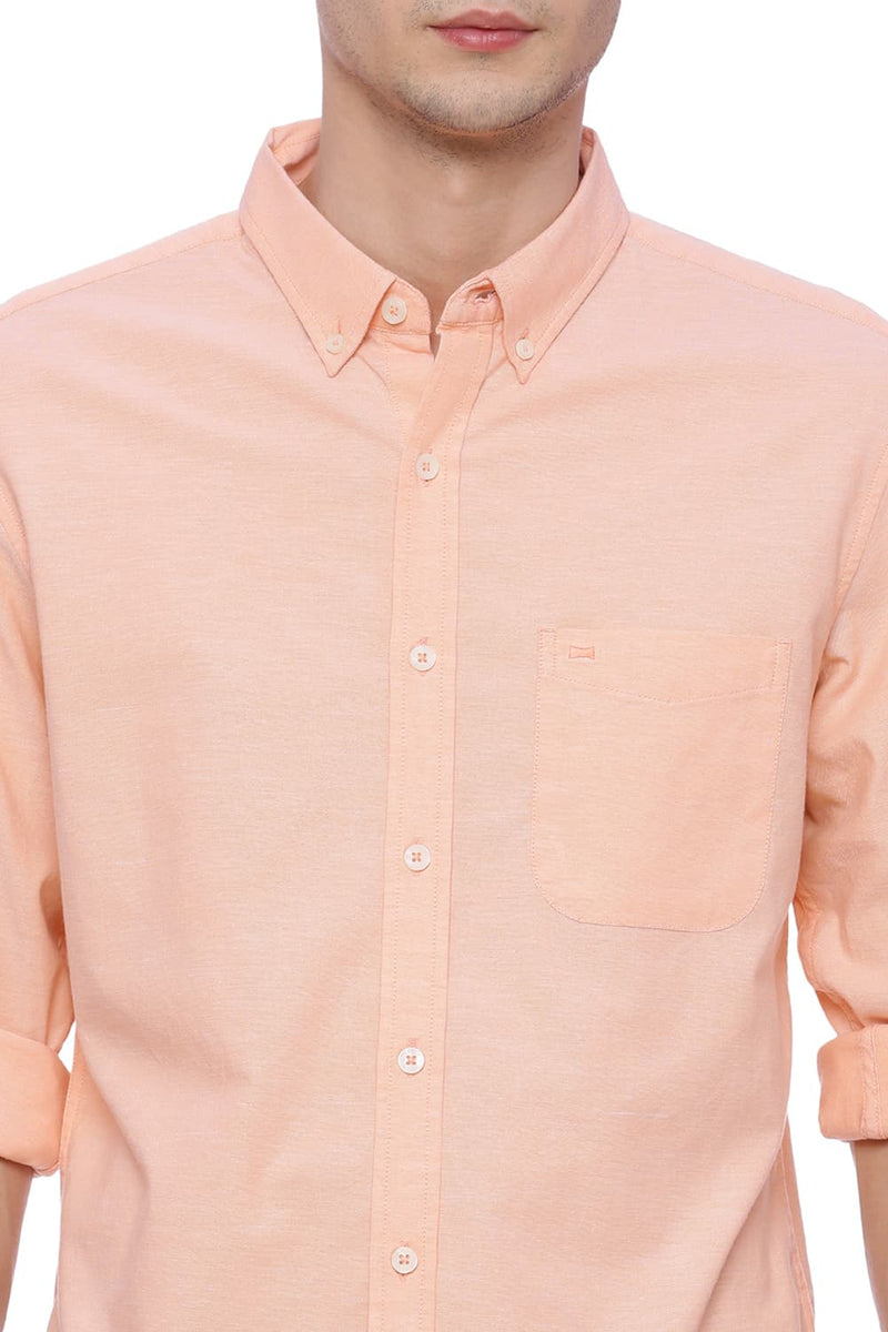 BASICS SLIM FIT STRETCH SHIRT