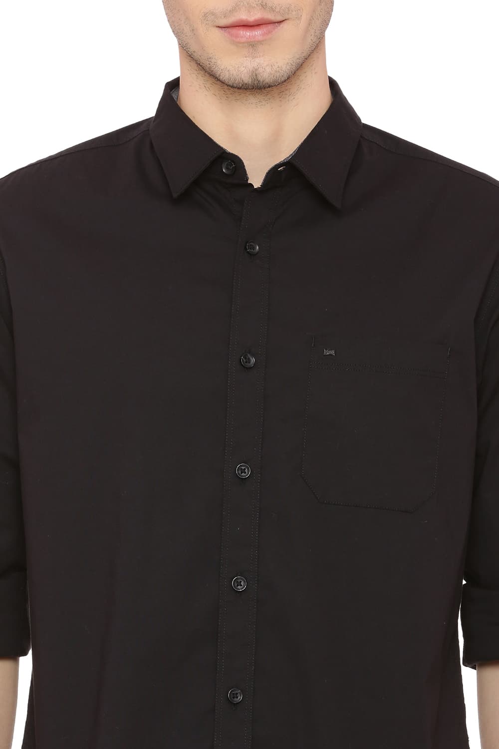 BASICS SLIM FIT STRETCH SHIRT