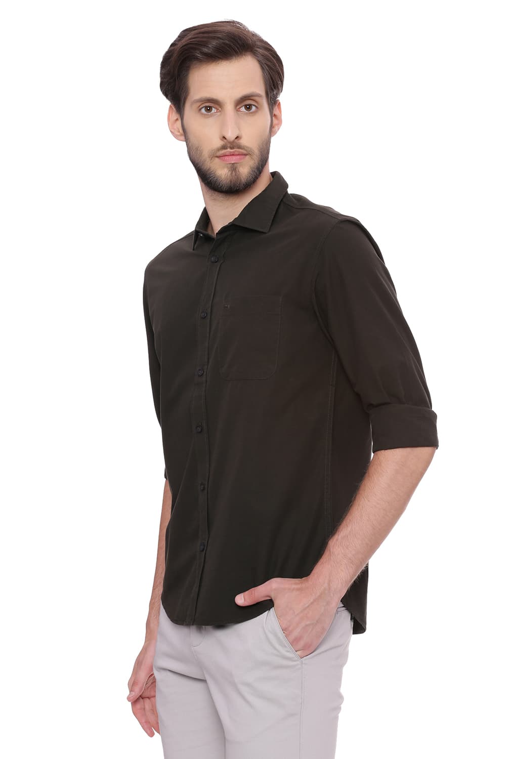 BASICS SLIM FIT FILA FIL SHIRT