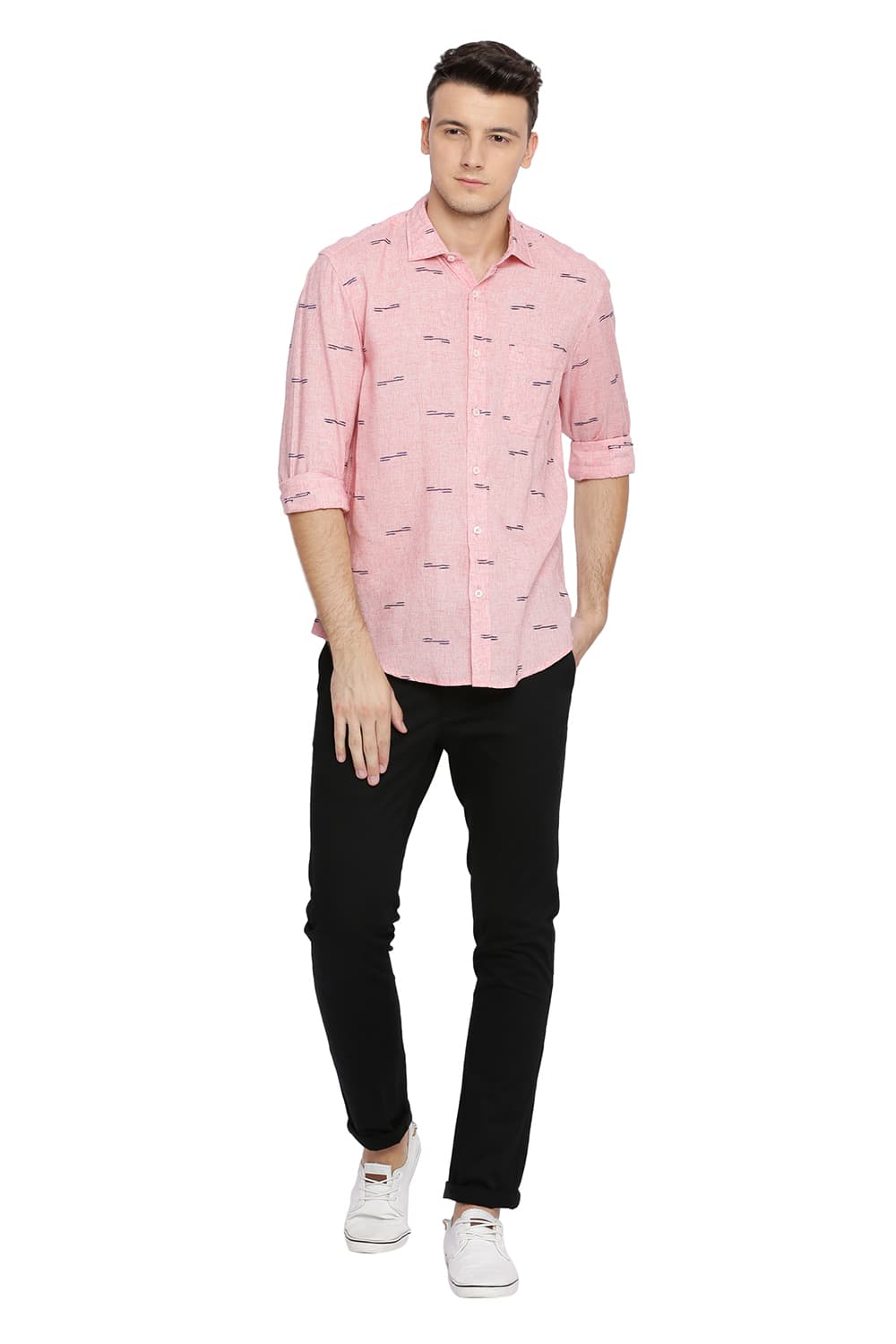 BASICS SLIM FIT EXTRA WEFT SHIRT