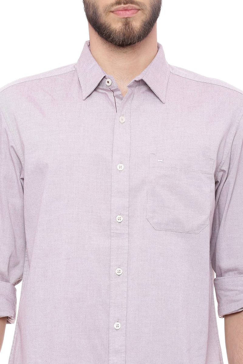 BASICS SLIM FIT OXFORD SHIRT