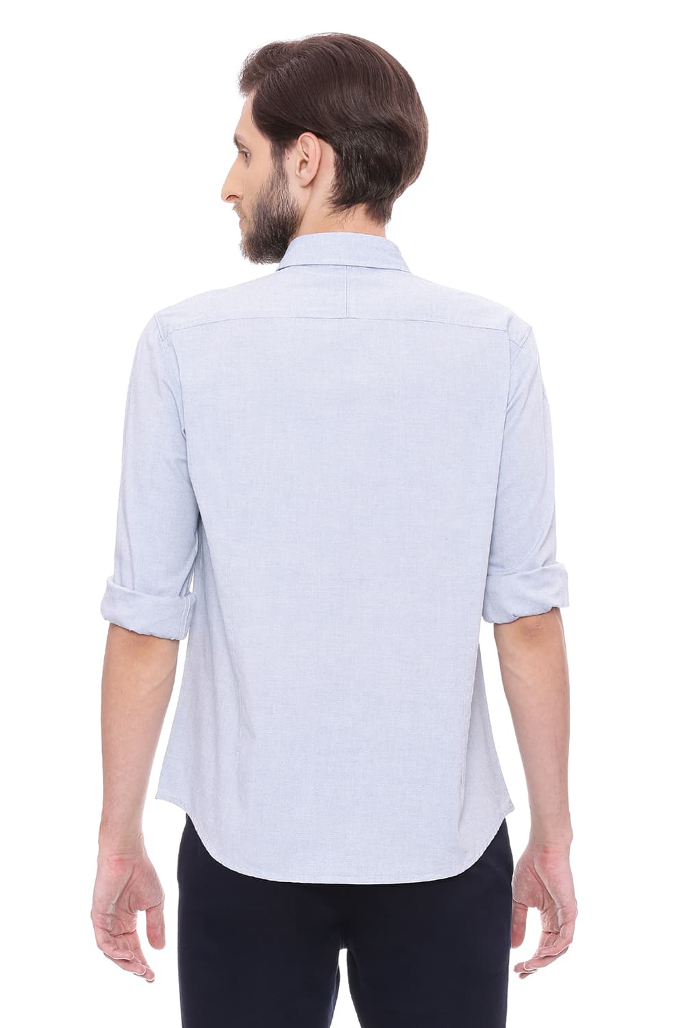 BASICS SLIM FIT OXFORD SHIRT