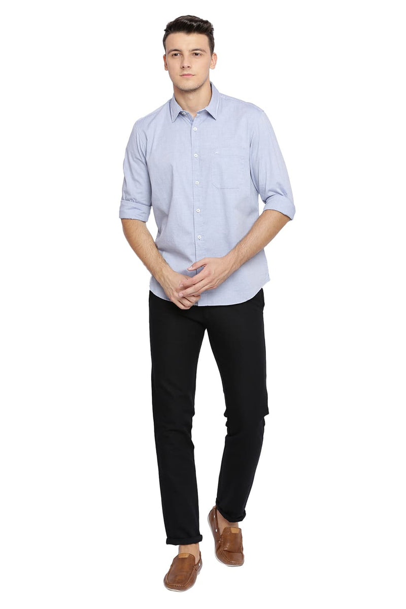 BASICS SLIM FIT OXFORD SHIRT