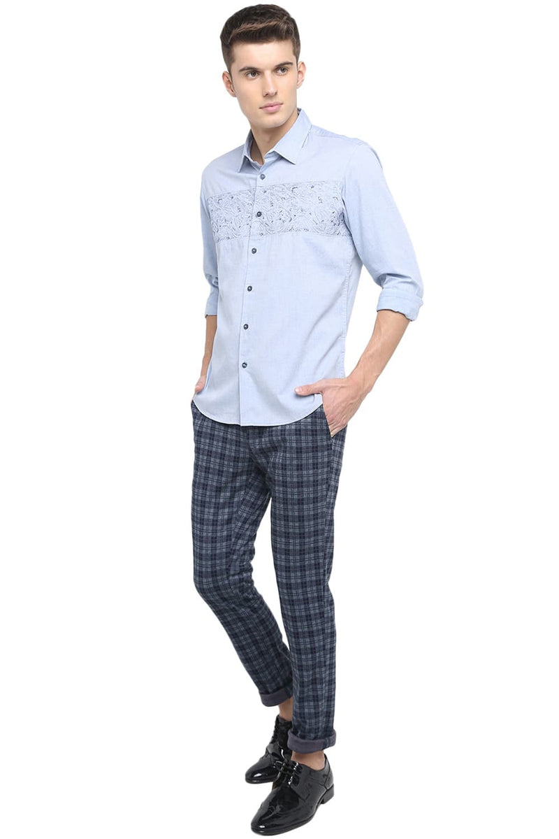 BASICS SLIM FIT OXFORD SHIRT