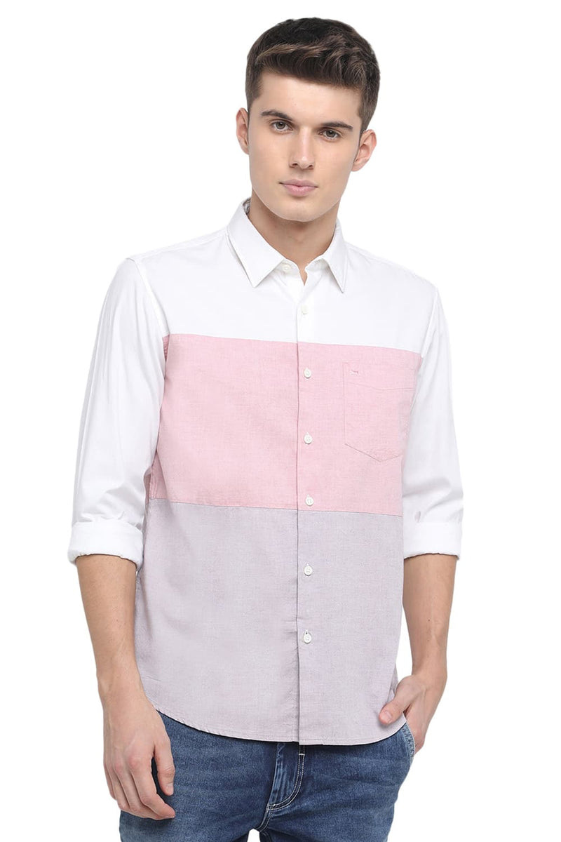 BASICS SLIM FIT OXFORD SHIRT