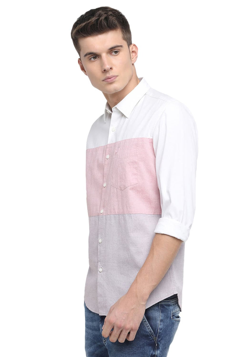 BASICS SLIM FIT OXFORD SHIRT