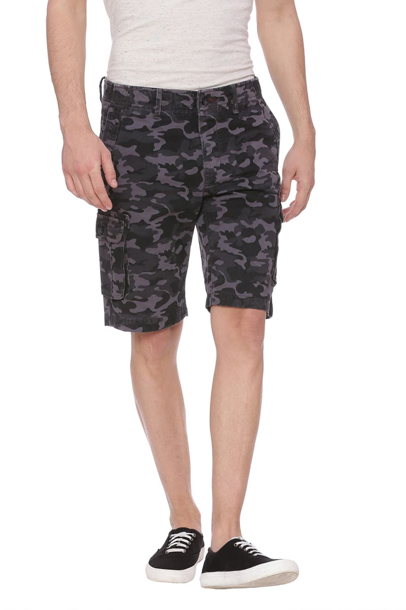 BASICS COMFORT FIT 6 POCKET CARGO SHORTS