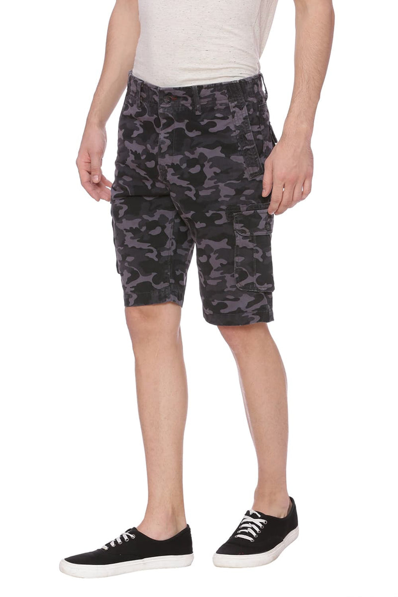 BASICS COMFORT FIT 6 POCKET CARGO SHORTS