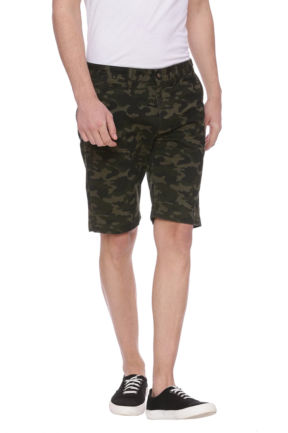 BASICS COMFORT FIT 6 POCKET CARGO SHORTS