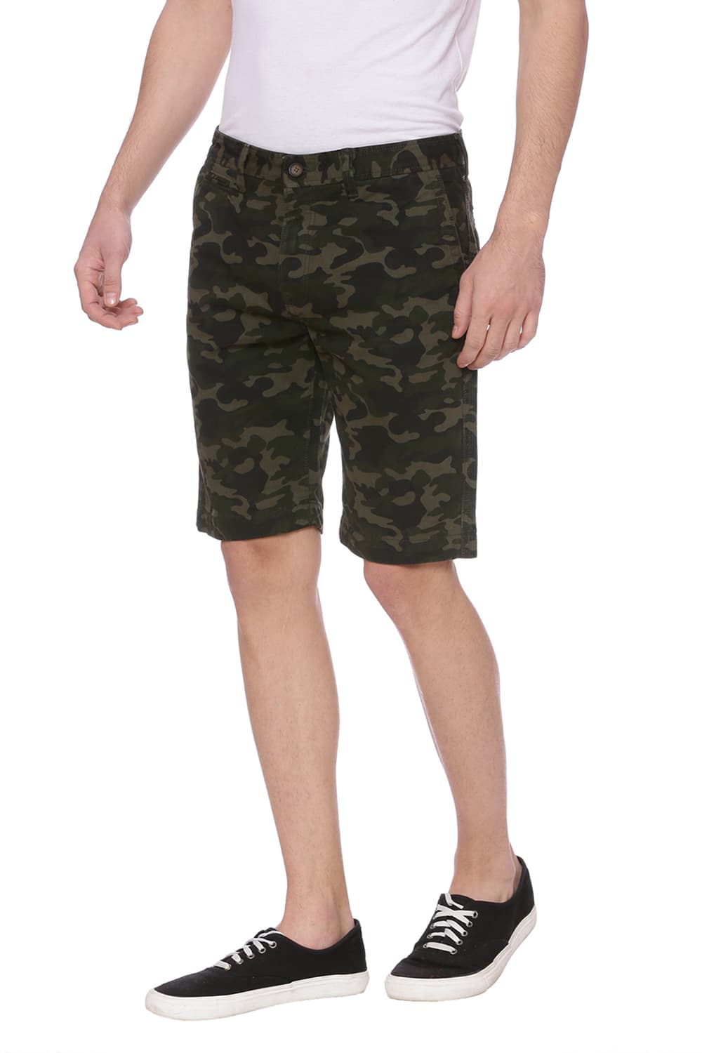 BASICS COMFORT FIT 6 POCKET CARGO SHORTS