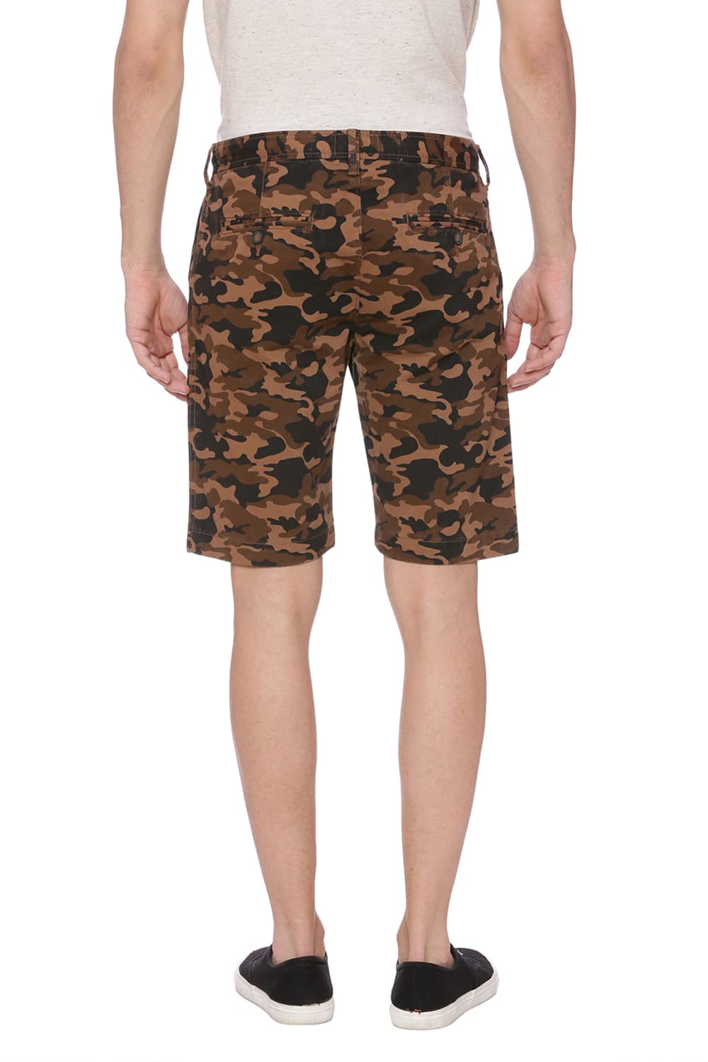 BASICS COMFORT FIT 6 POCKET CARGO SHORTS